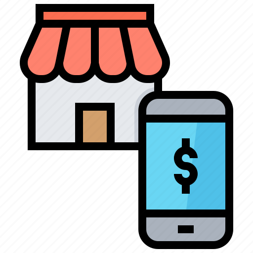 Electronic, online, shop, storefront, transaction icon - Download on Iconfinder