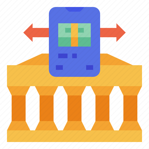 Bank, smartphone, application, transaction, banking icon - Download on Iconfinder