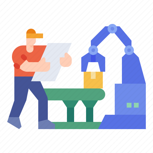 Worker, factory, manufacture, industry, produce icon - Download on Iconfinder