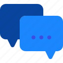 bubble, chat, communication, review, talk