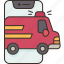 ambulance, online, emergency, healthcare, transportation 