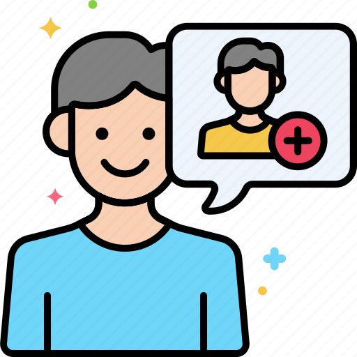 Refer, friend, user, profile icon - Download on Iconfinder