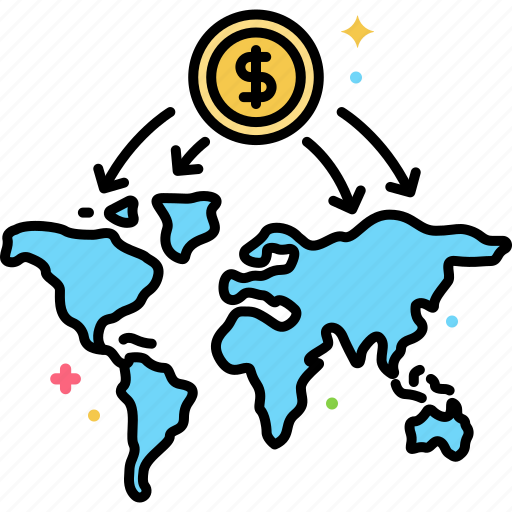 Send, money, overseas icon - Download on Iconfinder