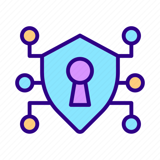 Secure data, protecting information, malicious threats, cybersecurity icon - Download on Iconfinder