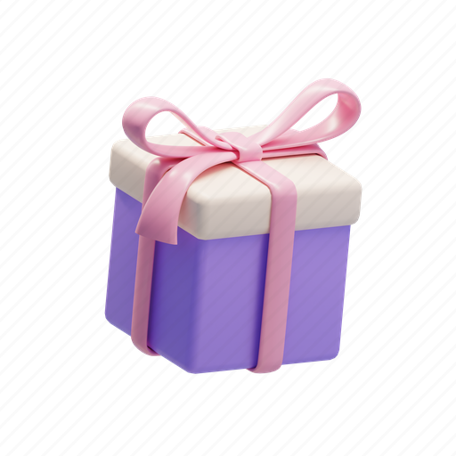 Gift, box, celebration, delivery, birthday, holiday 3D illustration - Download on Iconfinder