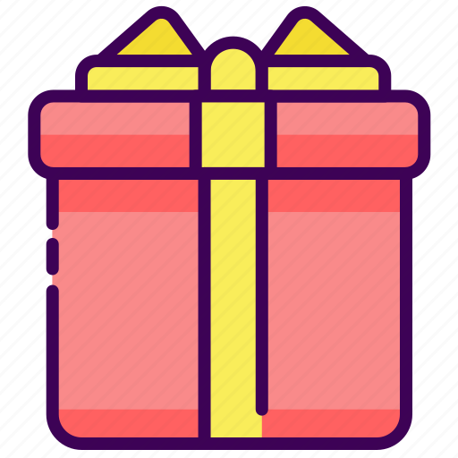 Birthday, bonus, christmast, doorprize, gift, merchandise, party icon - Download on Iconfinder
