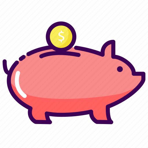 Bank, money, pig, save, save money icon - Download on Iconfinder