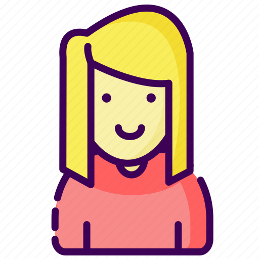 Avatar, character, female, girl, user, women, women user icon - Download on Iconfinder