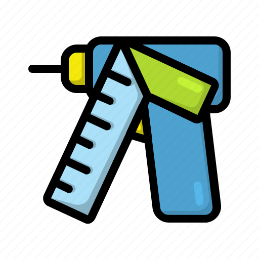 Building, category, drill, ruler, shopping icon - Download on Iconfinder
