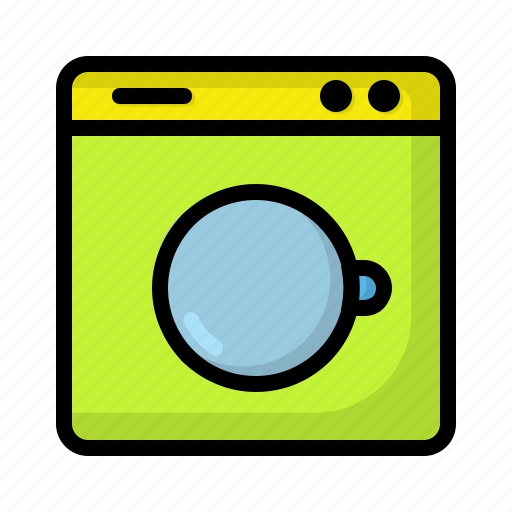 Category, ecommerce, elektronic, shopping, washing machine icon - Download on Iconfinder