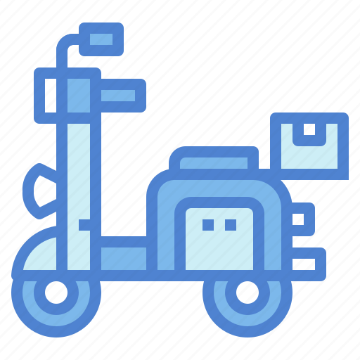 Delivery, motorcycle, online, shopping, transportation icon - Download on Iconfinder