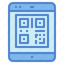 barcode, code, online, qr, shopping, tablet