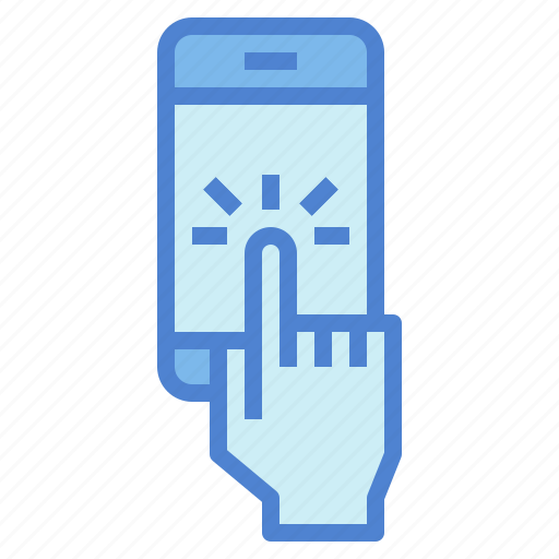 Finger, online, screen, shopping, smartphone, touch icon - Download on Iconfinder