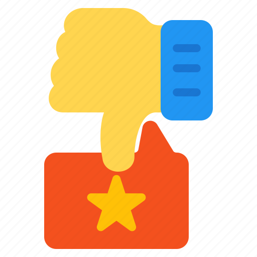Bad, review, feedback, rating, star, dislike icon - Download on Iconfinder