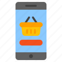 mobile, shopping, phone, smartphone, ecommerce, shop, cart
