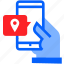 mobile, smartphone, location, navigation, direction, gps, map 