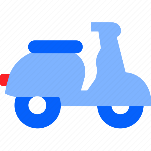 Transportation, transport, vehicle, delivery, shipping, scooter, shopping icon - Download on Iconfinder