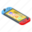 video, game, online, shopping, isometric 