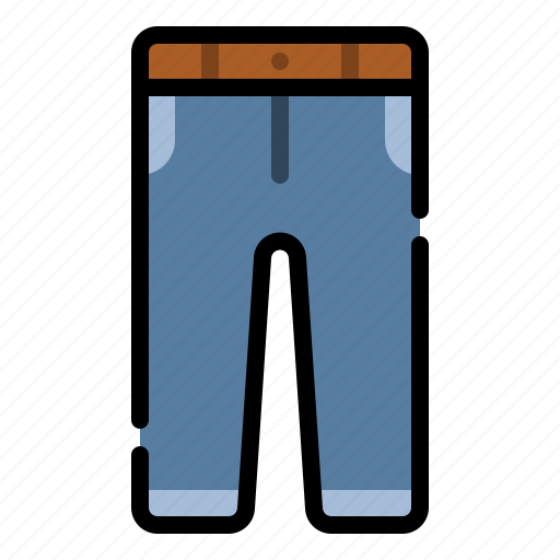 Jeans, pants, fashion icon - Download on Iconfinder