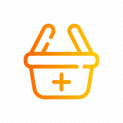 Add, shopping, store, plus, basket icon - Download on Iconfinder