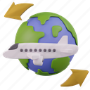 airplane, travel, shipping, flight, global, aeroplane, transport, airport, fly 