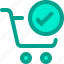 buy, cart, check, shopping, trolley 