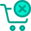 buy, cart, delete, shopping, trolley 