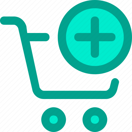 Buy, cart, plus, shopping, trolley icon - Download on Iconfinder