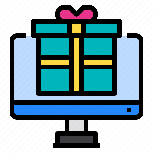 Buy, gift, internet, online, shop icon - Download on Iconfinder