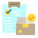 box, check, checklist, list, package