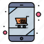 cart, device, online, shop, shopping 