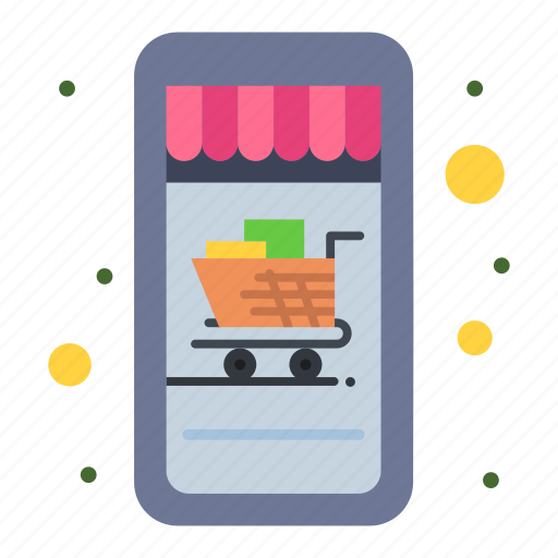 Cart, mobile, online, shop, shopping icon - Download on Iconfinder