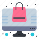 bag, online, shopping, store