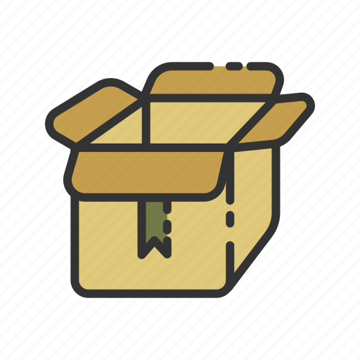 E, opened, delivery, vehicle, commerce, truck, package icon - Download on Iconfinder