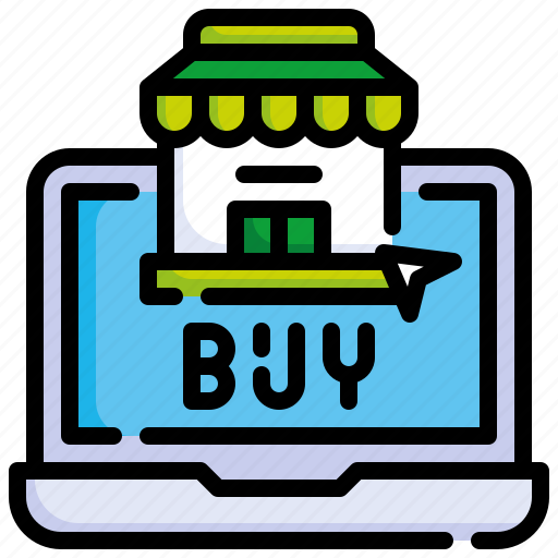 Buy, laptop, online, shop, website icon - Download on Iconfinder