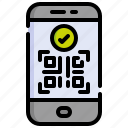 qr, code, scan, augmented, reality, smartphone, mobile