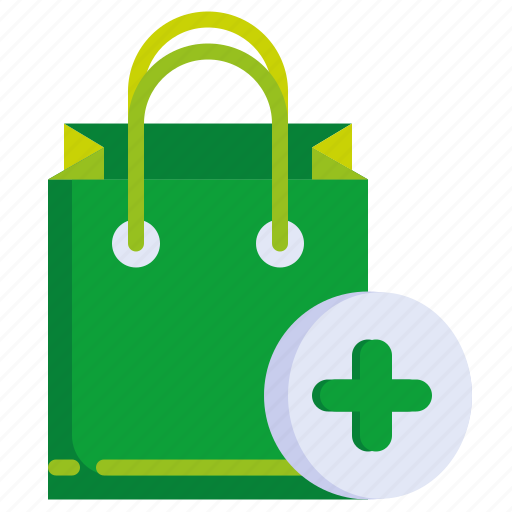 Add, online, shop, shopping, bag, store, commerce icon - Download on Iconfinder