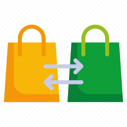 Compare, shopping, bag, comparative, marketing, online icon - Download on Iconfinder