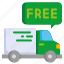free, delivery, shipping, transportation, truck 
