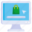 online, shop, shopping, bag, screen, computer 
