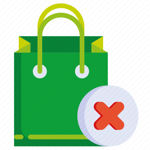 Remove, online, shop, shopping, bag, store, commerce icon - Download on Iconfinder