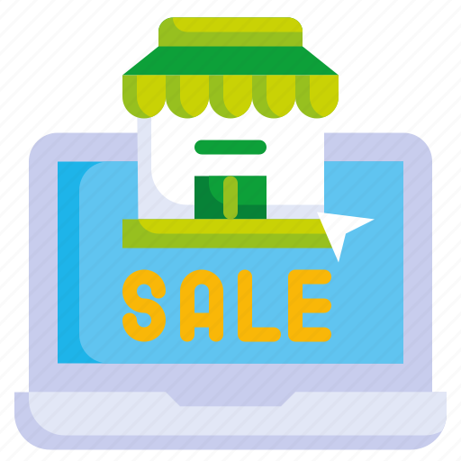 Sale, laptop, online, shop, website icon - Download on Iconfinder