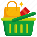 shopping, basket, online, store, commerce, supermarket