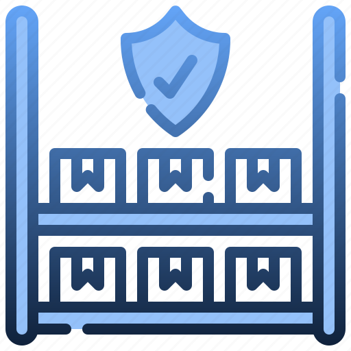 Guarantee, shield, protection, store, package icon - Download on Iconfinder