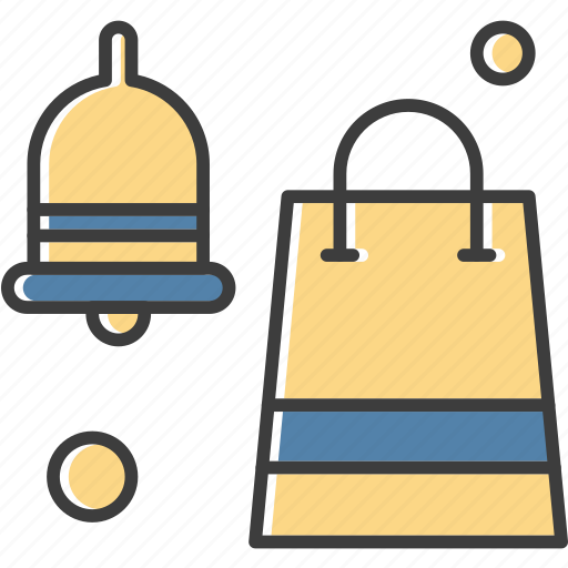 Bag, bell, online, shopping icon - Download on Iconfinder
