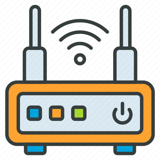 Router, network, internet, technology, wireless, modem icon - Download on Iconfinder