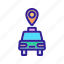 car, contour, online, silhouette, taxi, transportation 