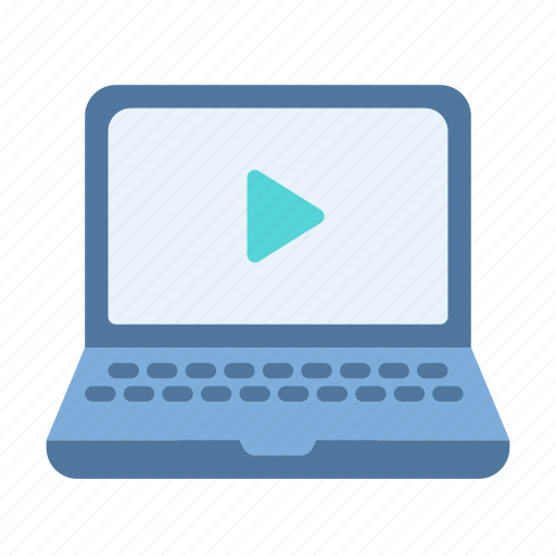 Video, streaming, laptop icon - Download on Iconfinder