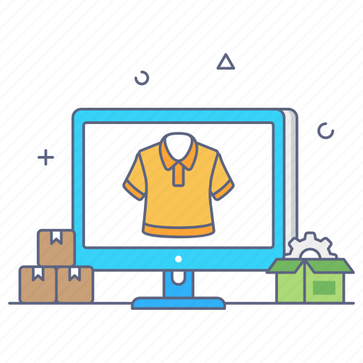 Online order, buy online, buy shirt, online shopping, ecommerce icon - Download on Iconfinder