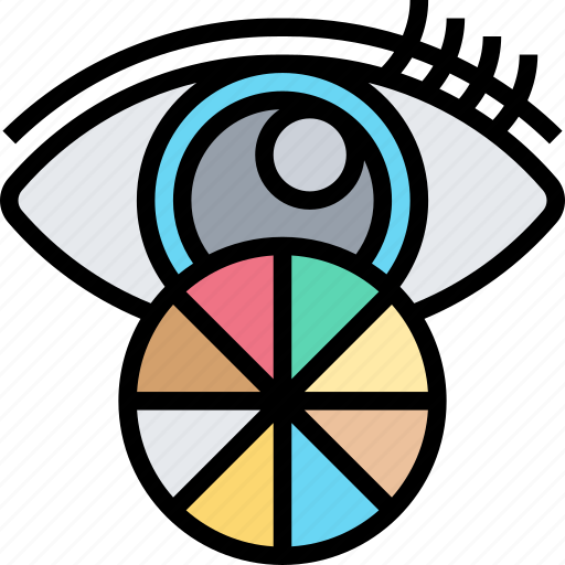 Colorblind, blindness, optometry, optical, vision icon - Download on Iconfinder